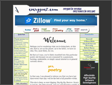Tablet Screenshot of everypoet.com